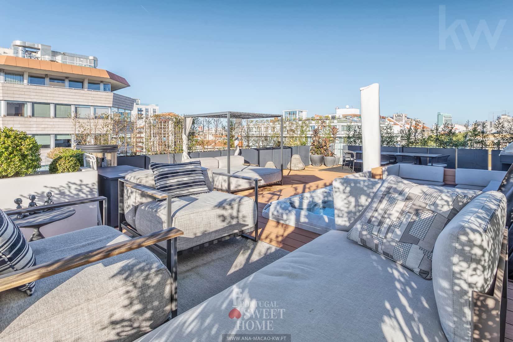 General view from the rooftop.