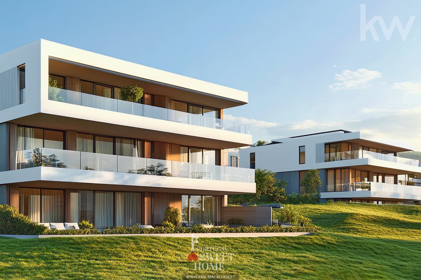 Example of apartments with views over the Golf Course