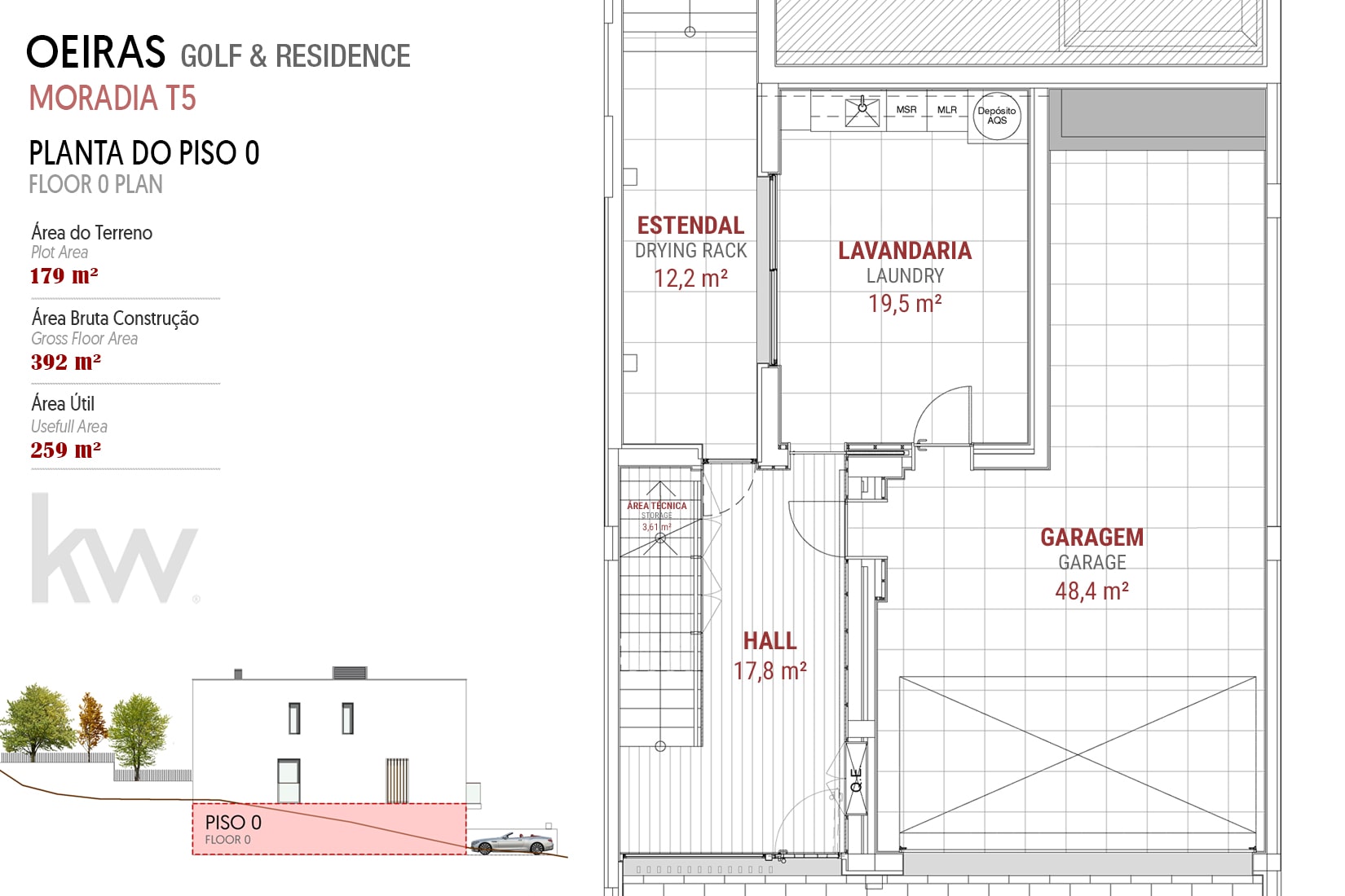 Plan du rez-de-chaussée