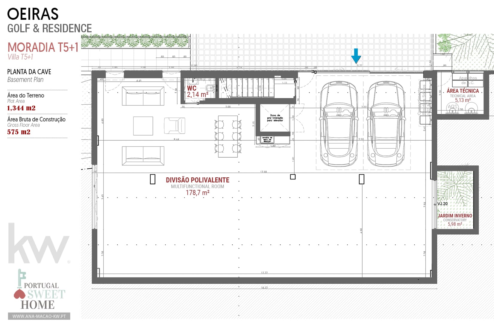 Plan du sous-sol