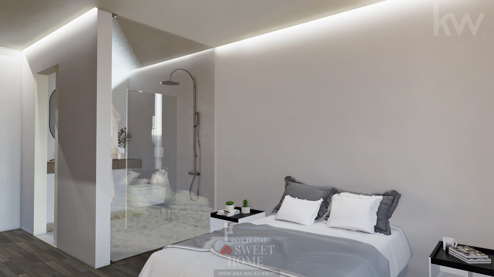 L'une des suites restantes, toutes de bonne superficie (25 m², 20,22 m² et 20,22 m²)