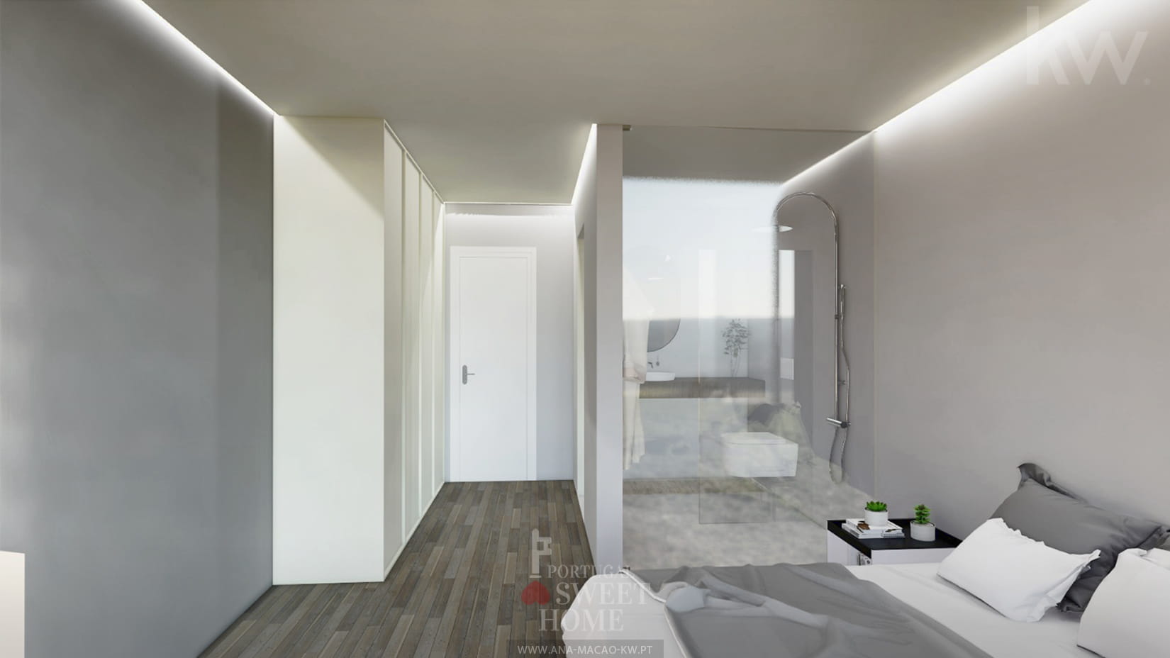 L'une des suites restantes, toutes de bonne superficie (25 m², 20,22 m² et 20,22 m²)