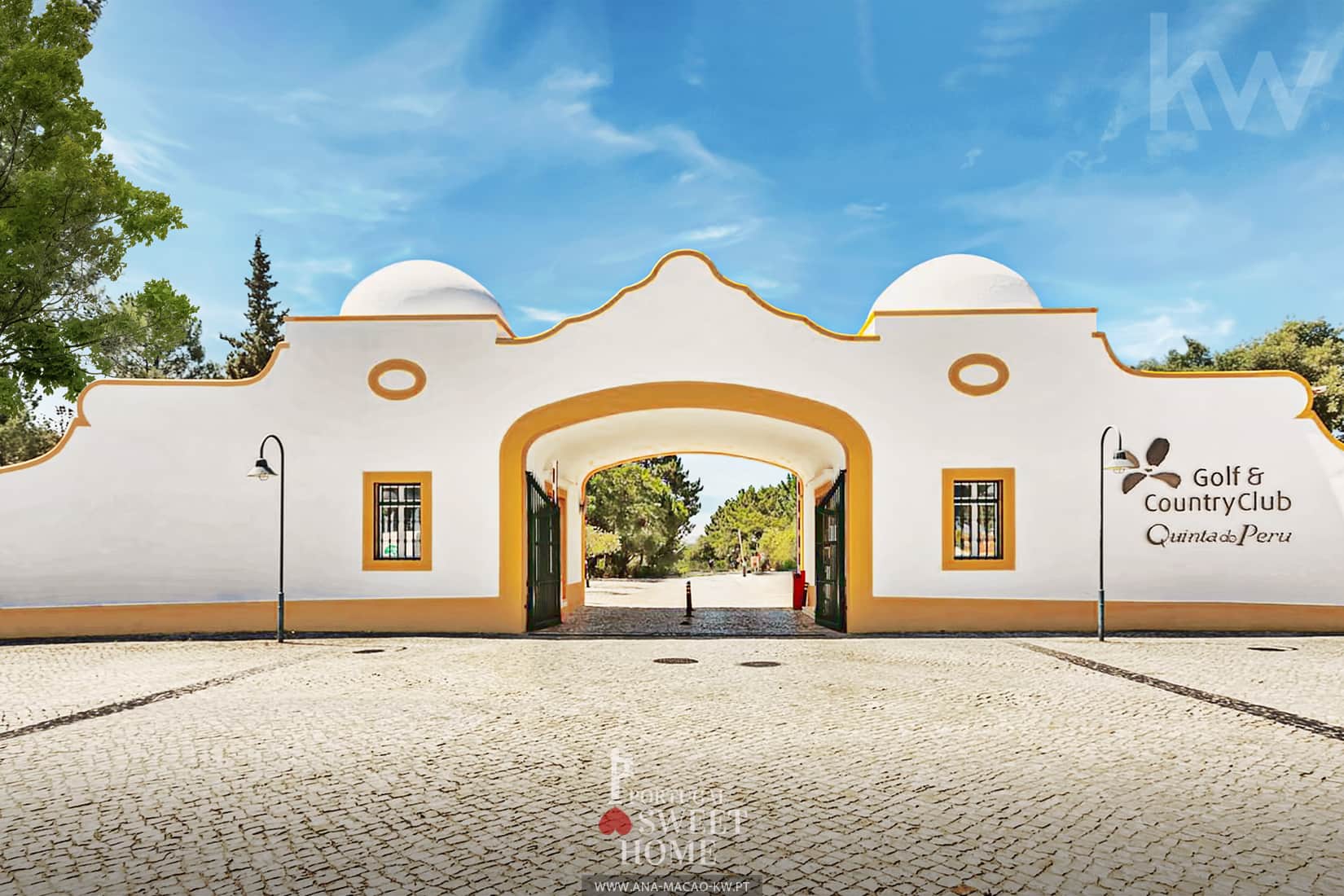 Entrada do Condominio Quinta do Peru Golf & Country Club