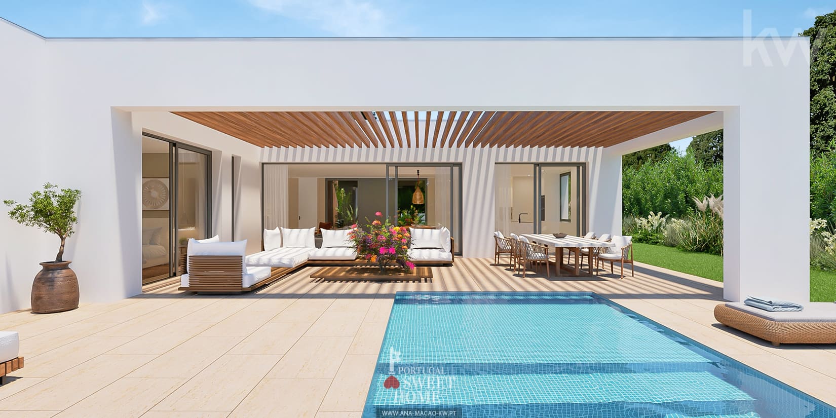 Piscina e zona de lazer