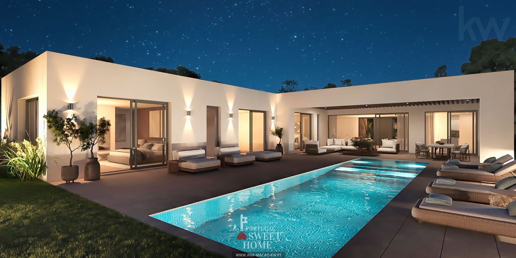 Piscina e zona de lazer
