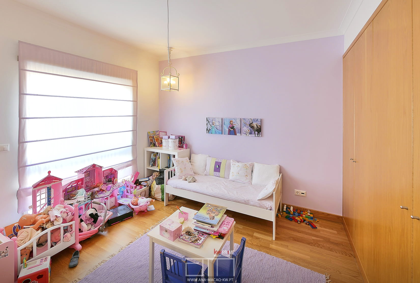 Room with children's decoration
