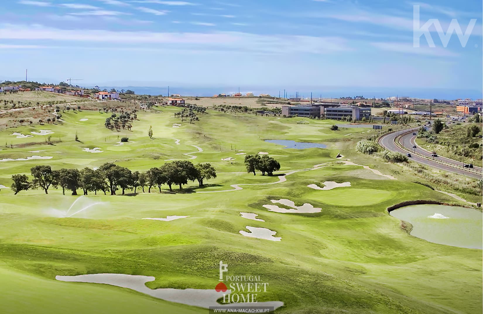 Oeiras Golf with 9 holes (18 in the future)