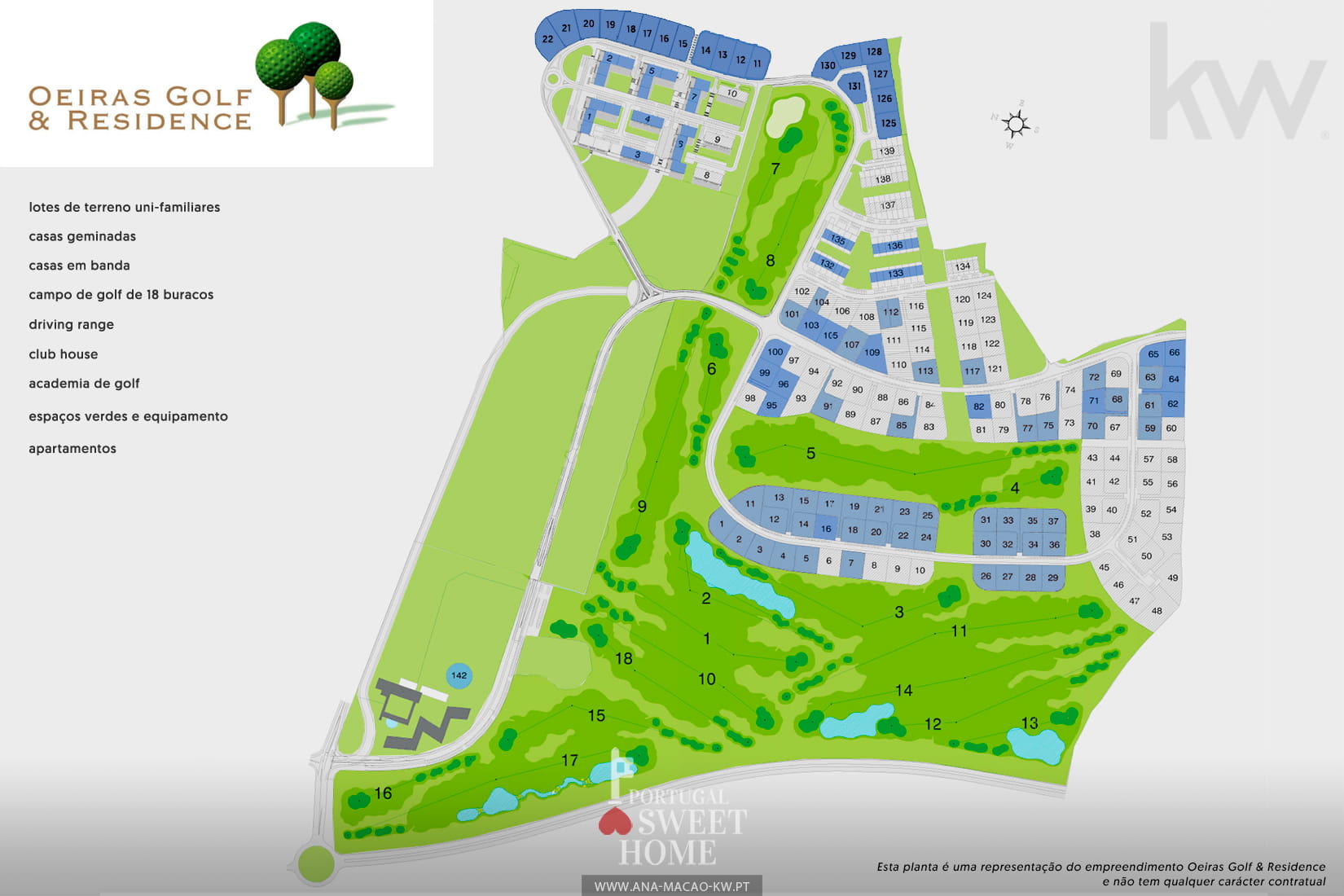 Oeiras Golf & Residence Resort Plan