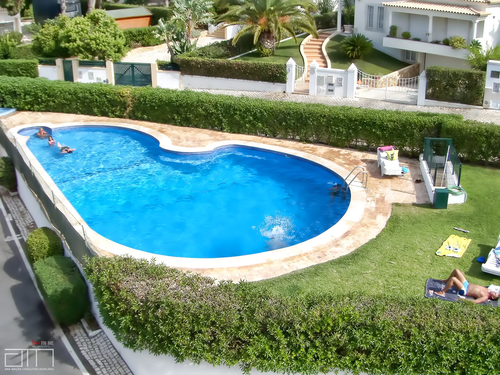Condominium swimming pool