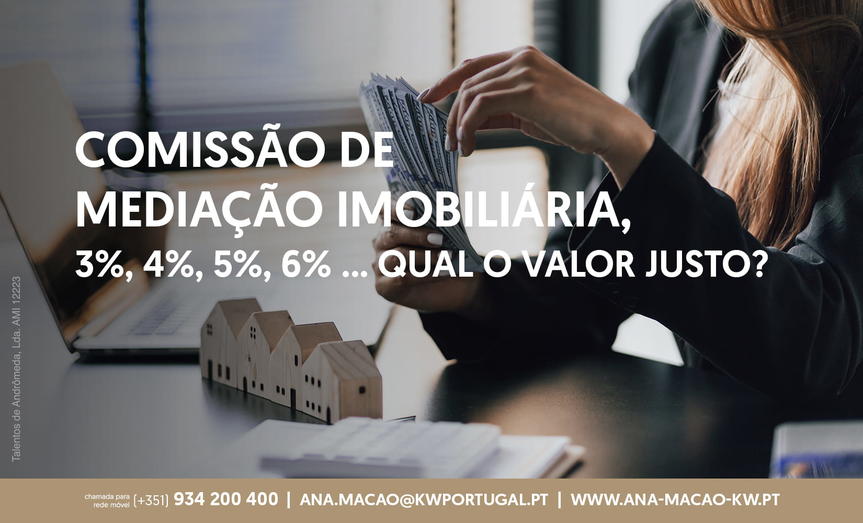Comissão de mediação imobiliária, 5% é muito?