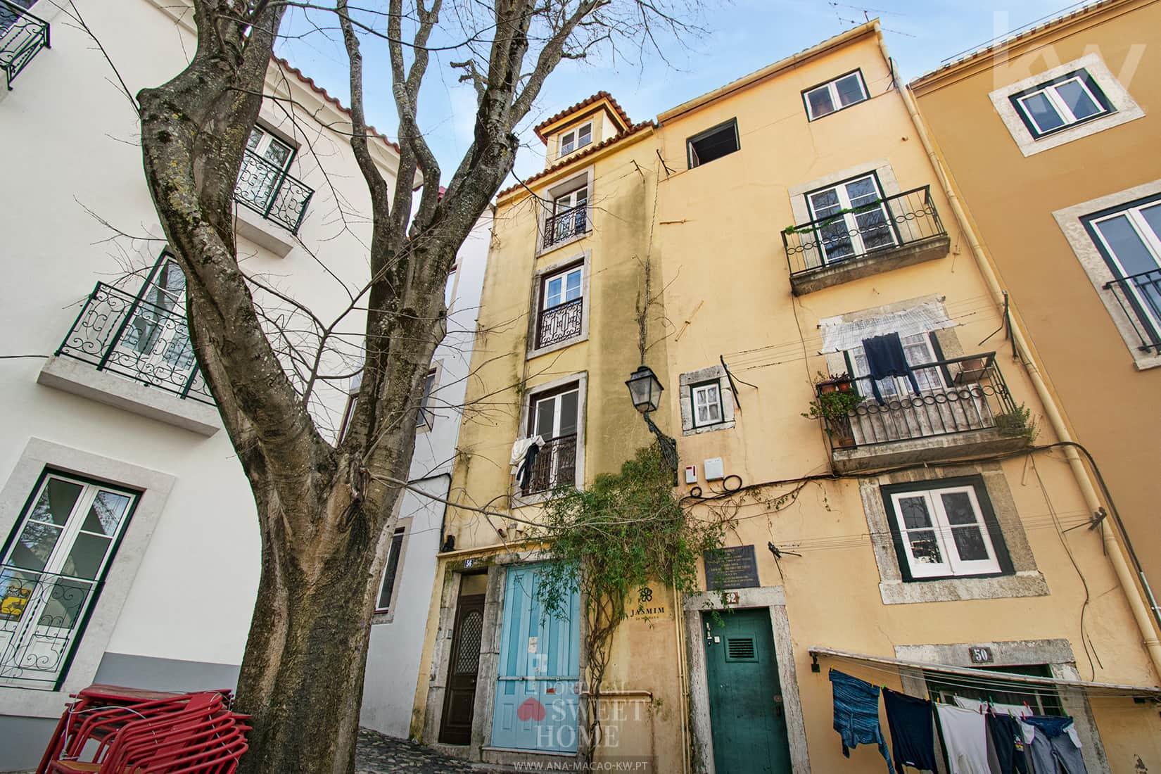 Lisbonne - Appartement T1+1 rénové dans le quartier de Castelo