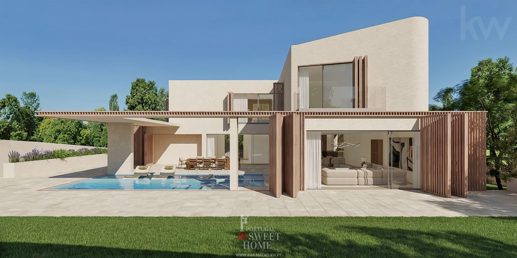 Maison de luxe T5, avec piscine et garage pour 2 voitures - Lot 33