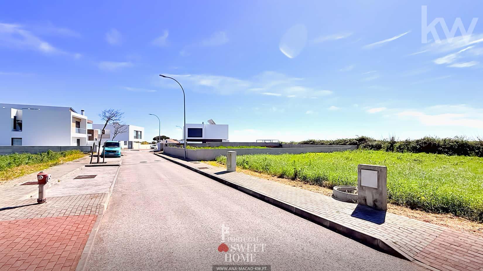 Oeiras, Bairro do Outeiro - Terrain à bâtir pour maison avec vue sur mer