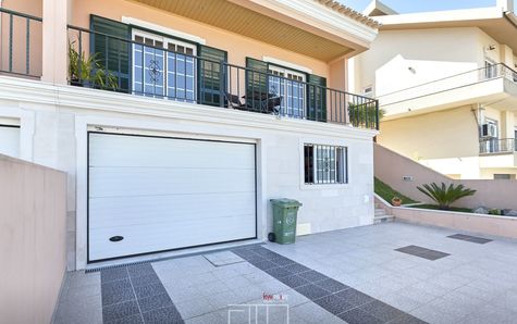 Entrance to the garage