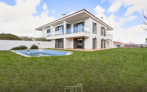 Exterior view of garden and pool