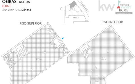 Plan d'étage du magasin C