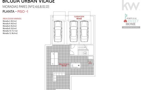 Cave Plan - Even houses