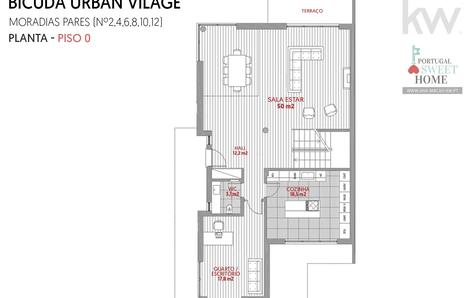 Floor Plan 0 - Even houses