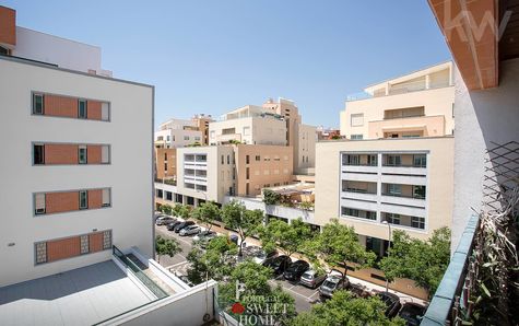 Unobscured view over the new part of Queijas