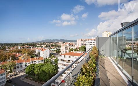 View to the Serra de Sintra