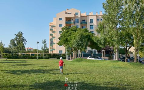 Garden next to the condominium