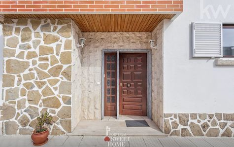 Entrance door of the house