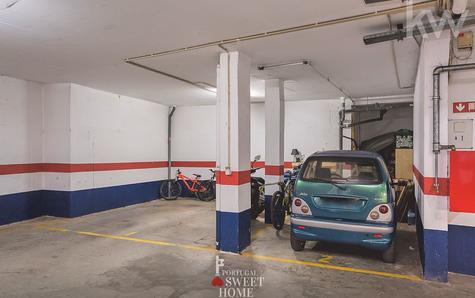 2 parking spaces in the condominium garage