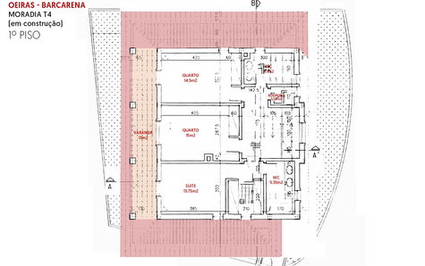 Plan du premier étage