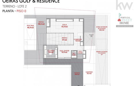 Projet - Plan du rez-de-chaussée