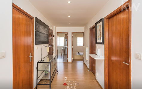 Entrance hall and corridor