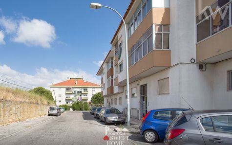 View of the building and the street