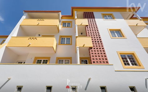 View of the building facade