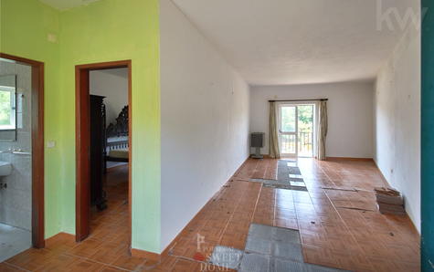 Sala na segunda casa