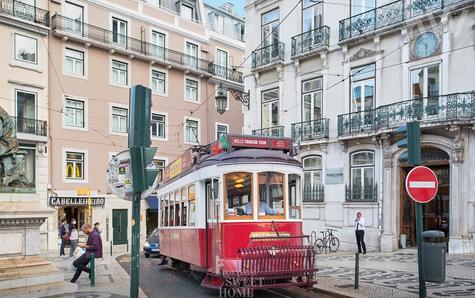 Vue du Largo do Chiado