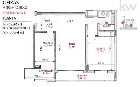 Planta do Apartamento