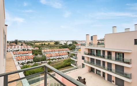 Unobstructed view from one of the balconies