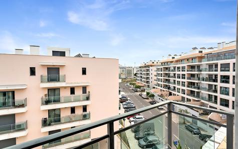 Unobstructed view from one of the balconies