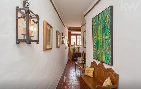 One of the halls of the house