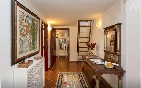 One of the halls of the house
