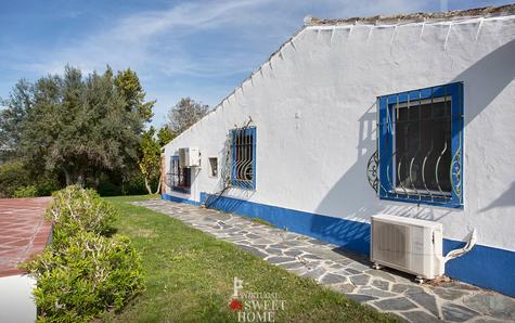 Exterior view of one of the houses