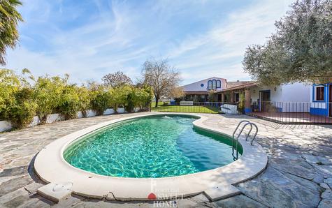 Vista da piscina