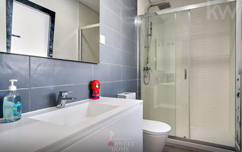 Salle de bain d'une suite