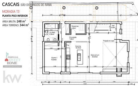 Plan d'étage inférieur