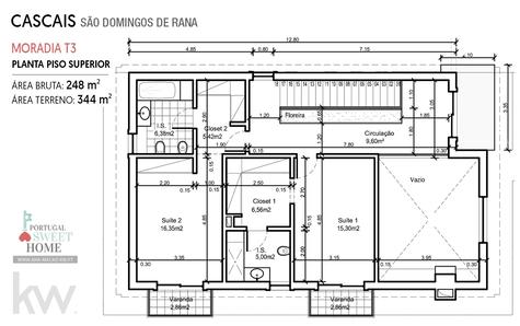 Plan du dernier étage