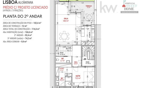 Projeto - Planta do Piso 2