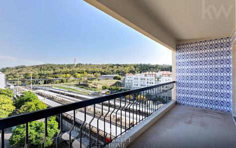 Unobscured view from the balcony (13 m2) of the room