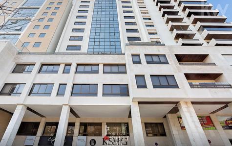 View of the exterior facade of the building