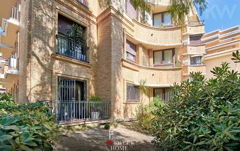 Rear view of the apartment