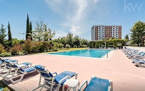 2 swimming pools in the condominium, one for adults and one for children