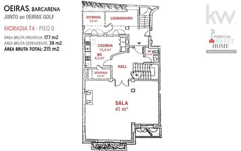 Planta do Apartamento - Piso 0